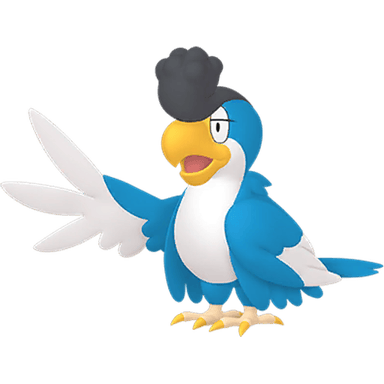 Squawkabilly Blue Plumage